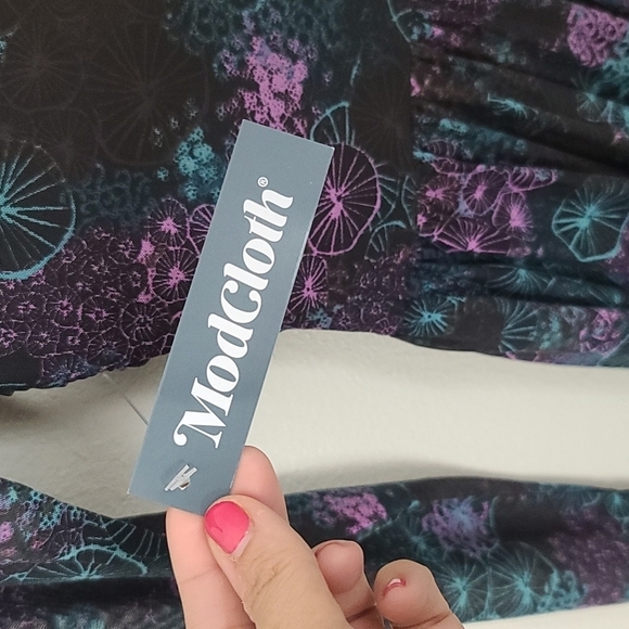 Modcloth "Pardon My Mesh" Midi Dress NWT - Picture 7 of 12